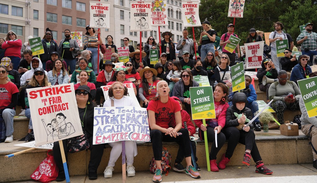California teachers unions strike over social issues while students get left behind